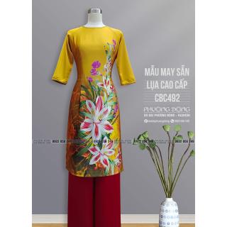 Áo Dài Cách Tân Lụa Cao Cấp CBC492 Áo Dài Cách Tân Lụa Cao Cấp CBC492